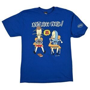 Stussy x MTV Beavis And Butt-Head T-Shirt Medium 2011 Mike Judge